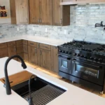 Custom kitchen at a Tatanka Run home