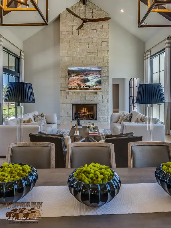 Image of a custom home interior