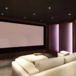 Image of a custom home theater