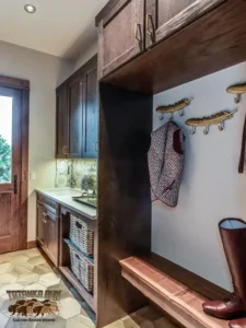 Image of a mud room