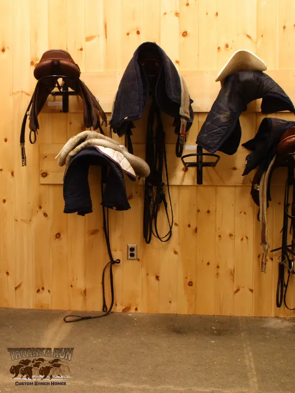 Image of a tack room