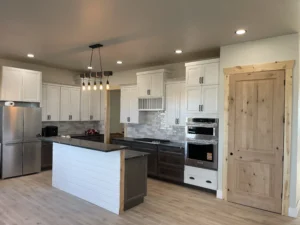 Kitchen view for 225 Iron Horse Rd in Casper WY