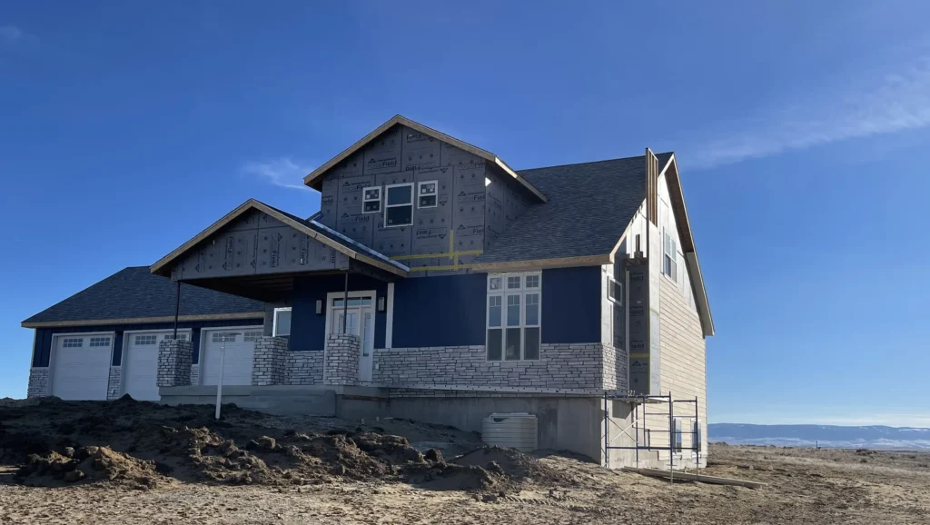 225 Iron Horse Rd in Casper WY Construction process January 11, 2026