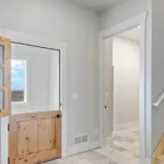 Half-door to sunroom at 225 Iron Horse Rd