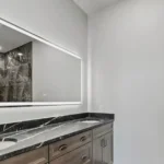 Master bath vanity at 225 Iron Horse Rd