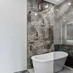 Master bathroom at 225 Iron Horse Rd